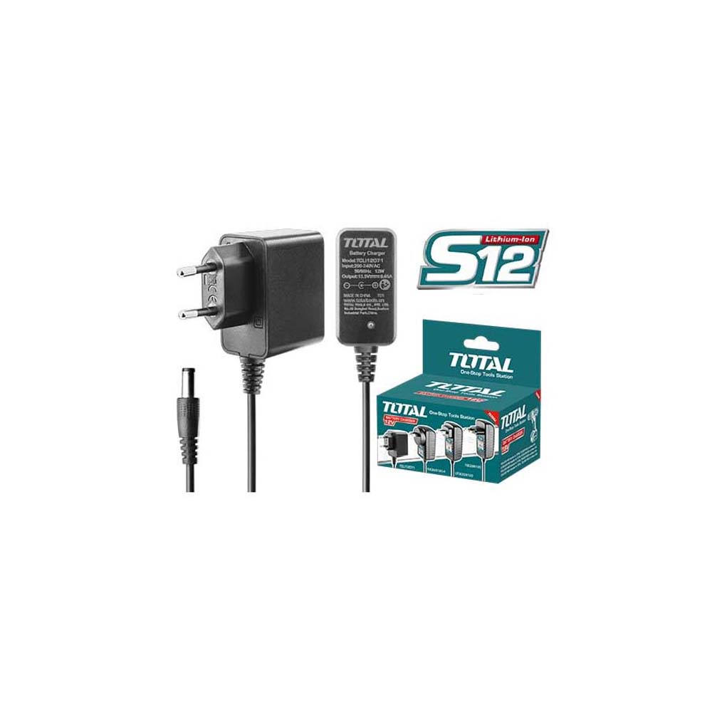 CARGADOR PARA BATERIAS DE 12V TOTAL (UTCLI12071)