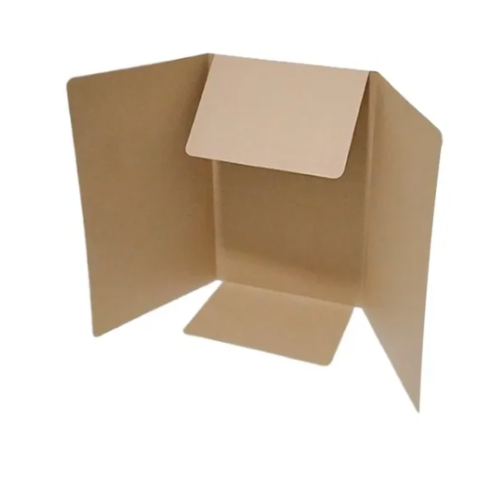 CARPETA 4 ALETAS KRAFT OFICIO MARFIL