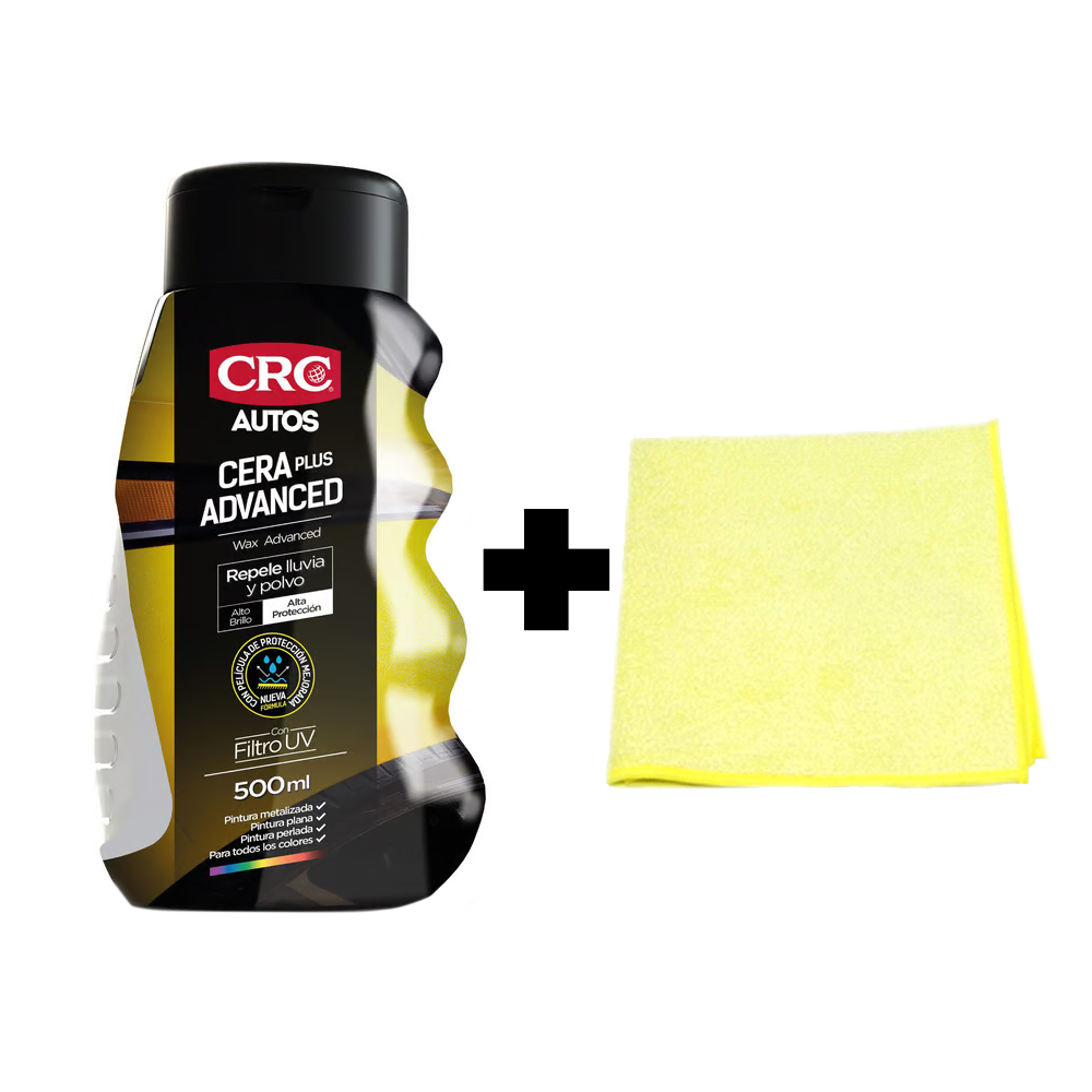 CERA TEFLON 500ML PLUS AUTOMOTRIZ GRATIS PAÐO MICROFIBRA