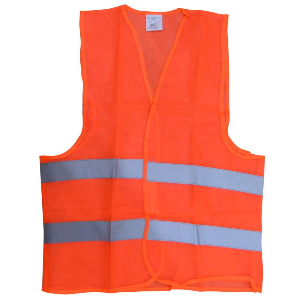 CHALECO SEGURIDAD FLUORESCENTE NARANJA