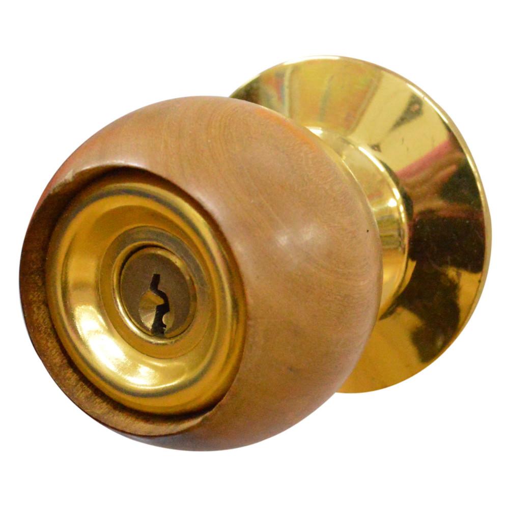CHAPA BOLA ALCOBA P/MADERA DURALOCK