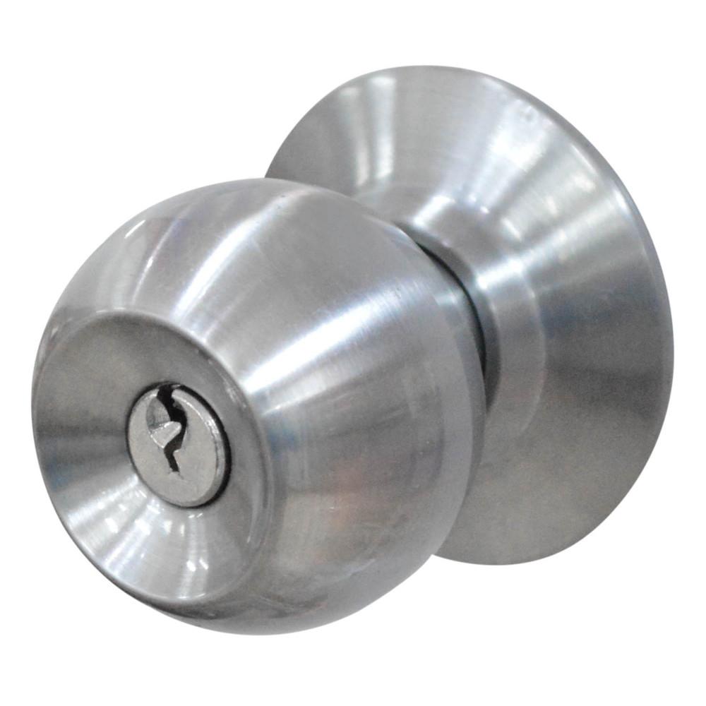 CHAPA BOLA ENTRADA PRINCIPAL P/METALICO OVALADO YALE CROMADA CAROLINA (6377)
