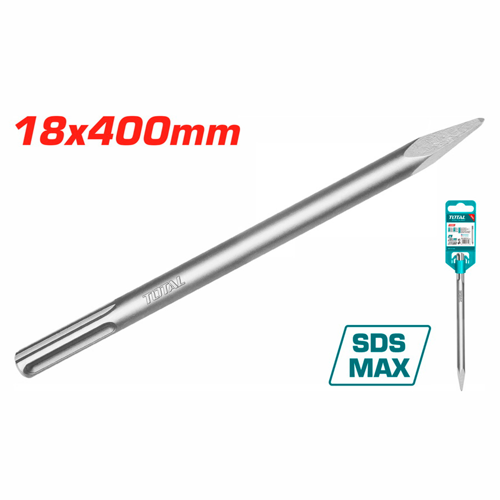 CINCEL PUNTA SDS MAX 18 X 400 MM SUPER TOTAL (TAC1521182)