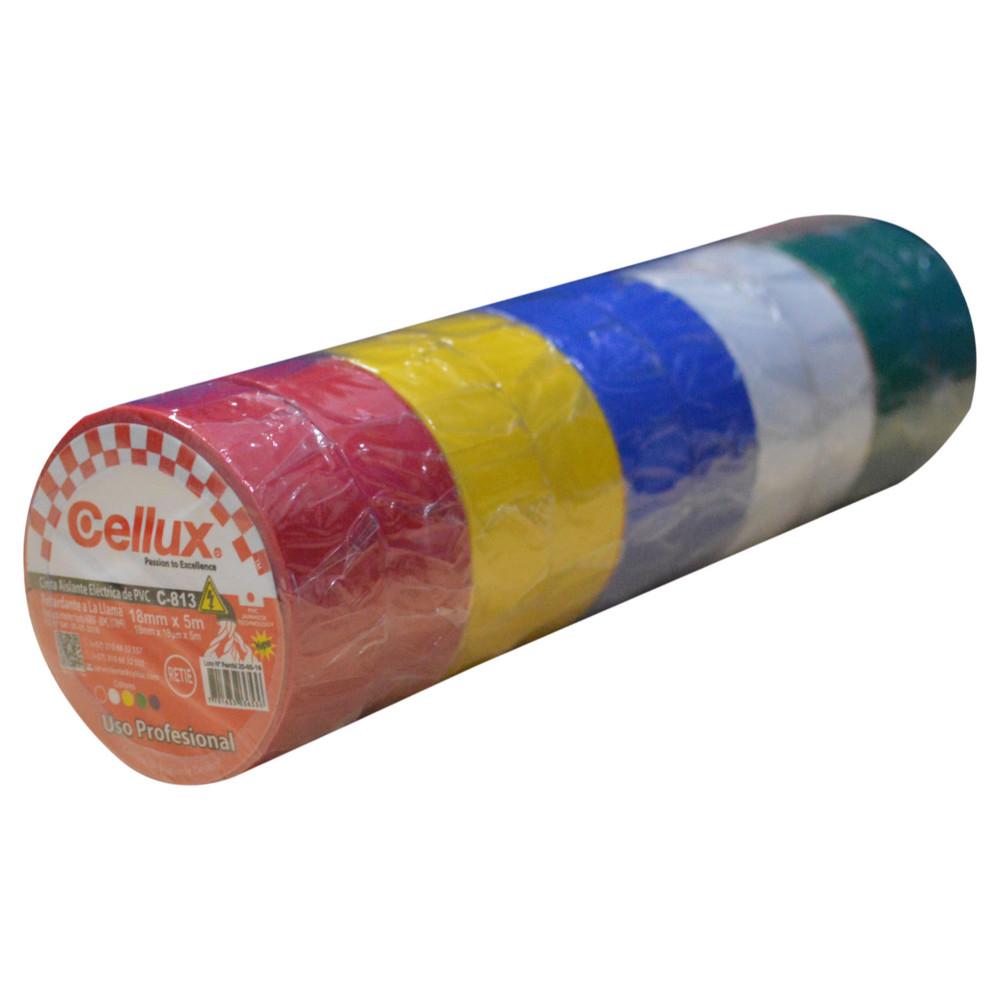 CINTA AISLANTE CELLUX PEQUENA COLORES
