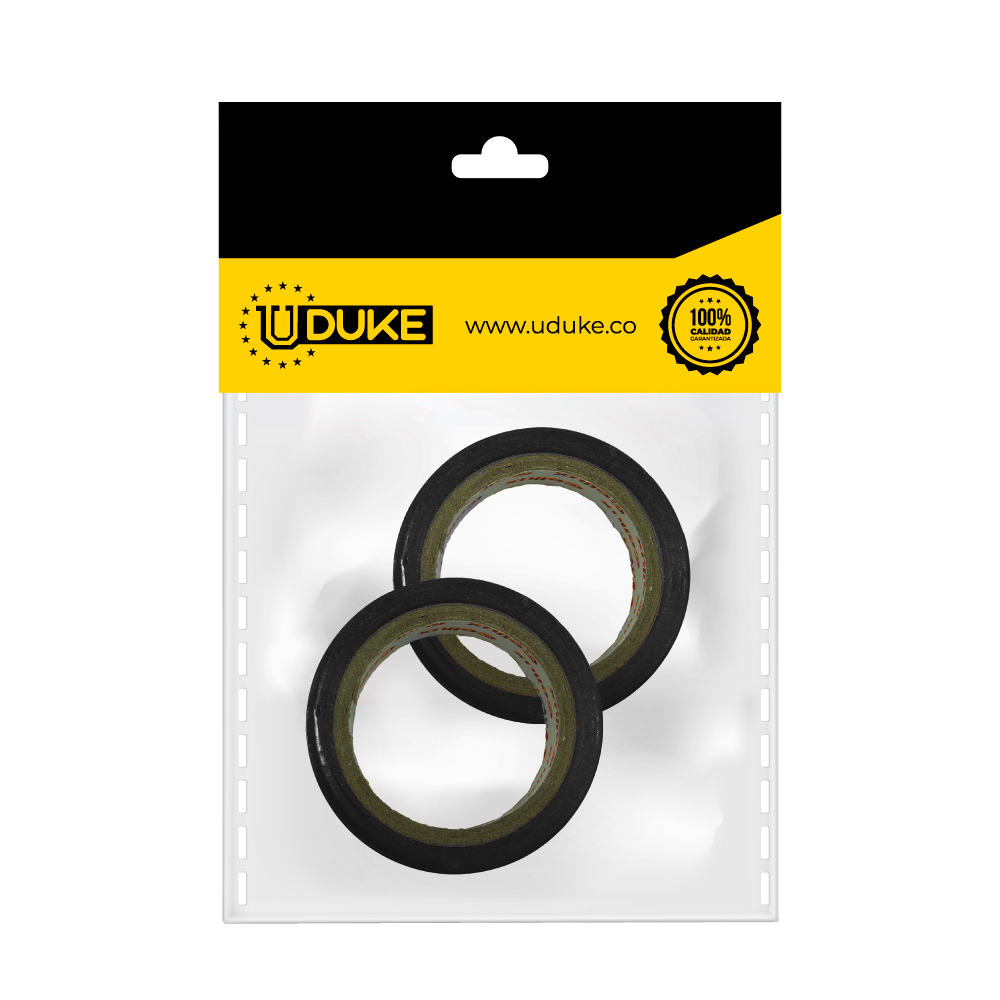 CINTA AISLANTE PEQUEÐA ORIGINAL X5 MTS PQT X 2 UDUKE
