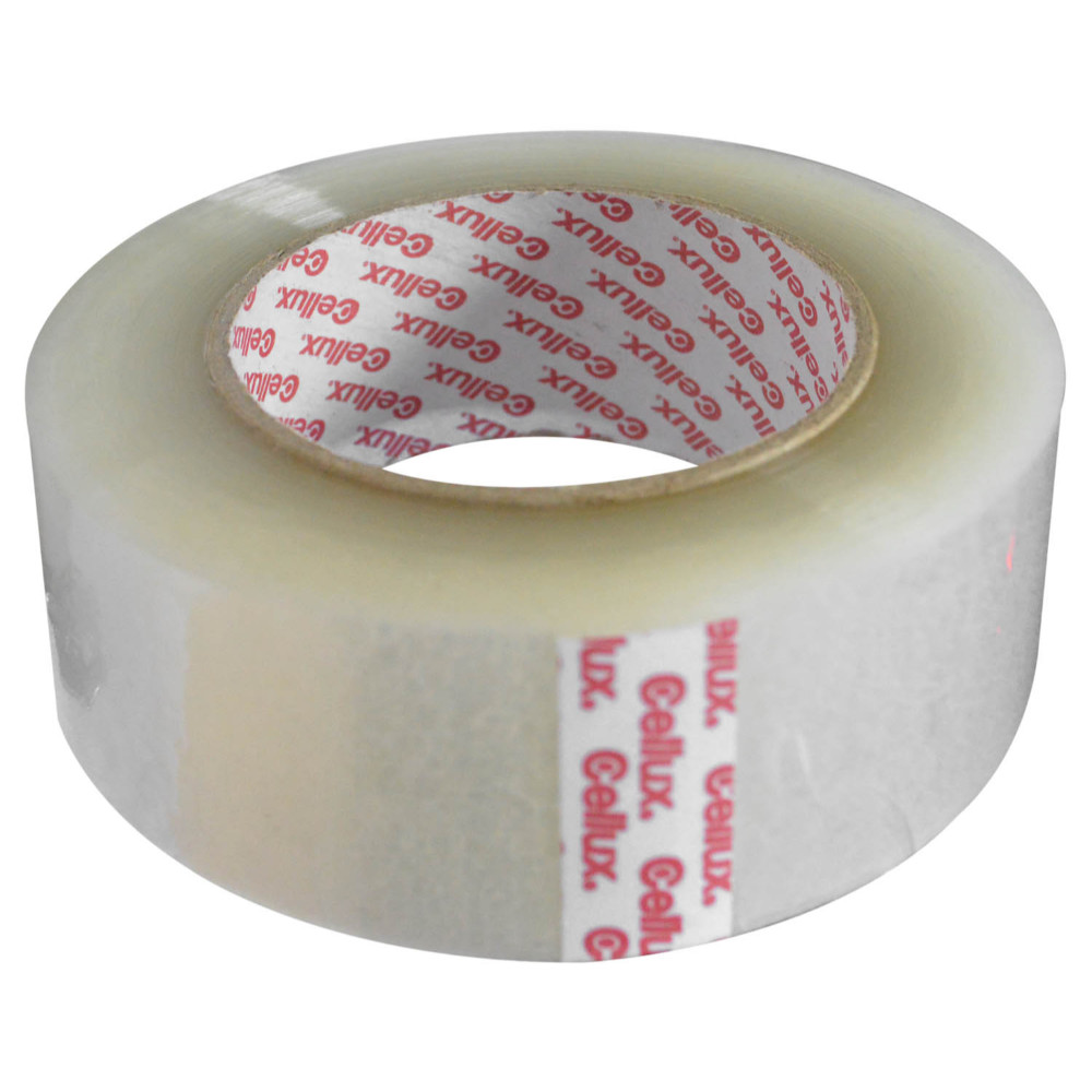 CINTA ANCHA CELLUX 100 MTS TRANSPARENTE