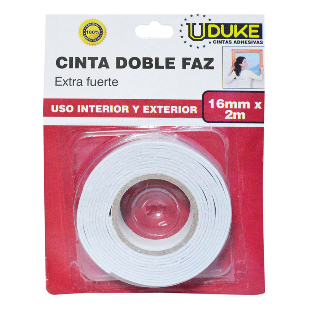 CINTA DOBLE FAZ UDUKE 2 MTS 15MM (HT40183)
