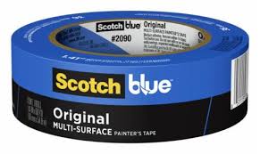 CINTA ENMASCARAR 1" PREMIUN 3M SCOTCH BLUE 2090