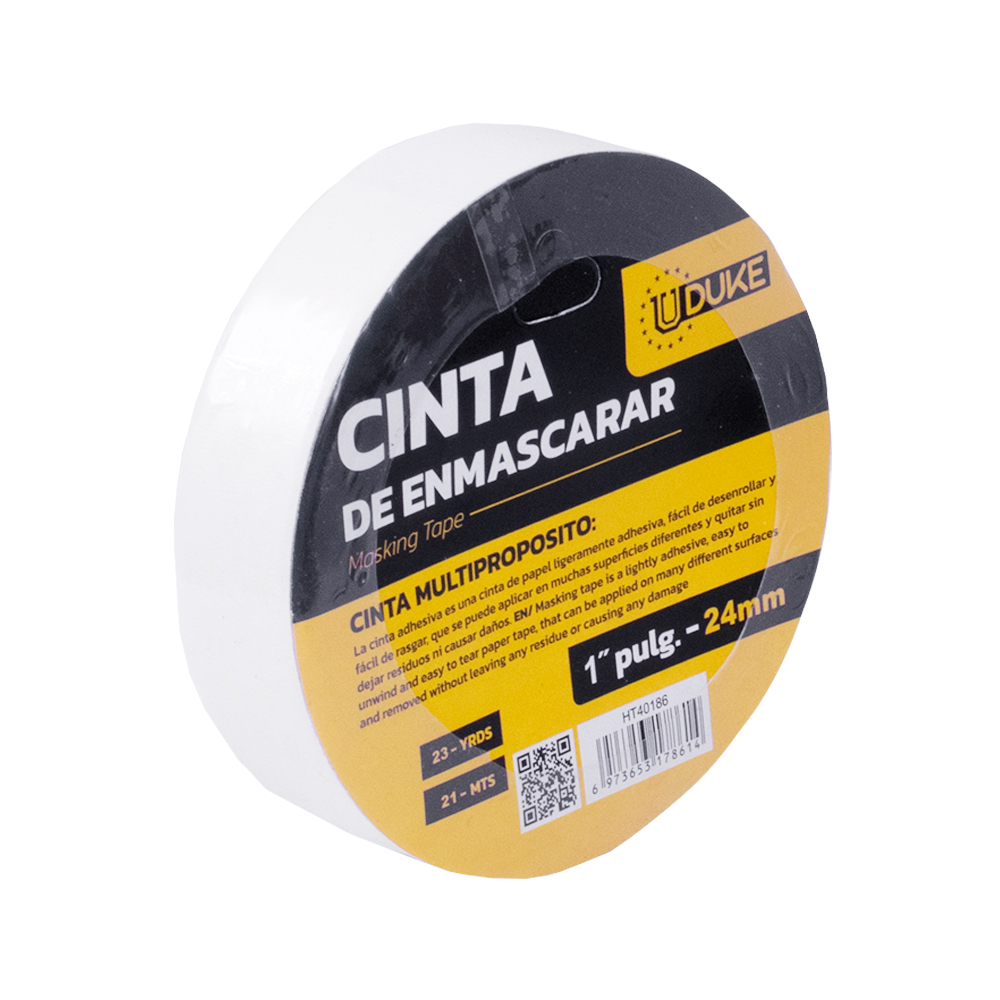 CINTA ENMASCARAR UDUKE 1" 23 YRDS-HT40186