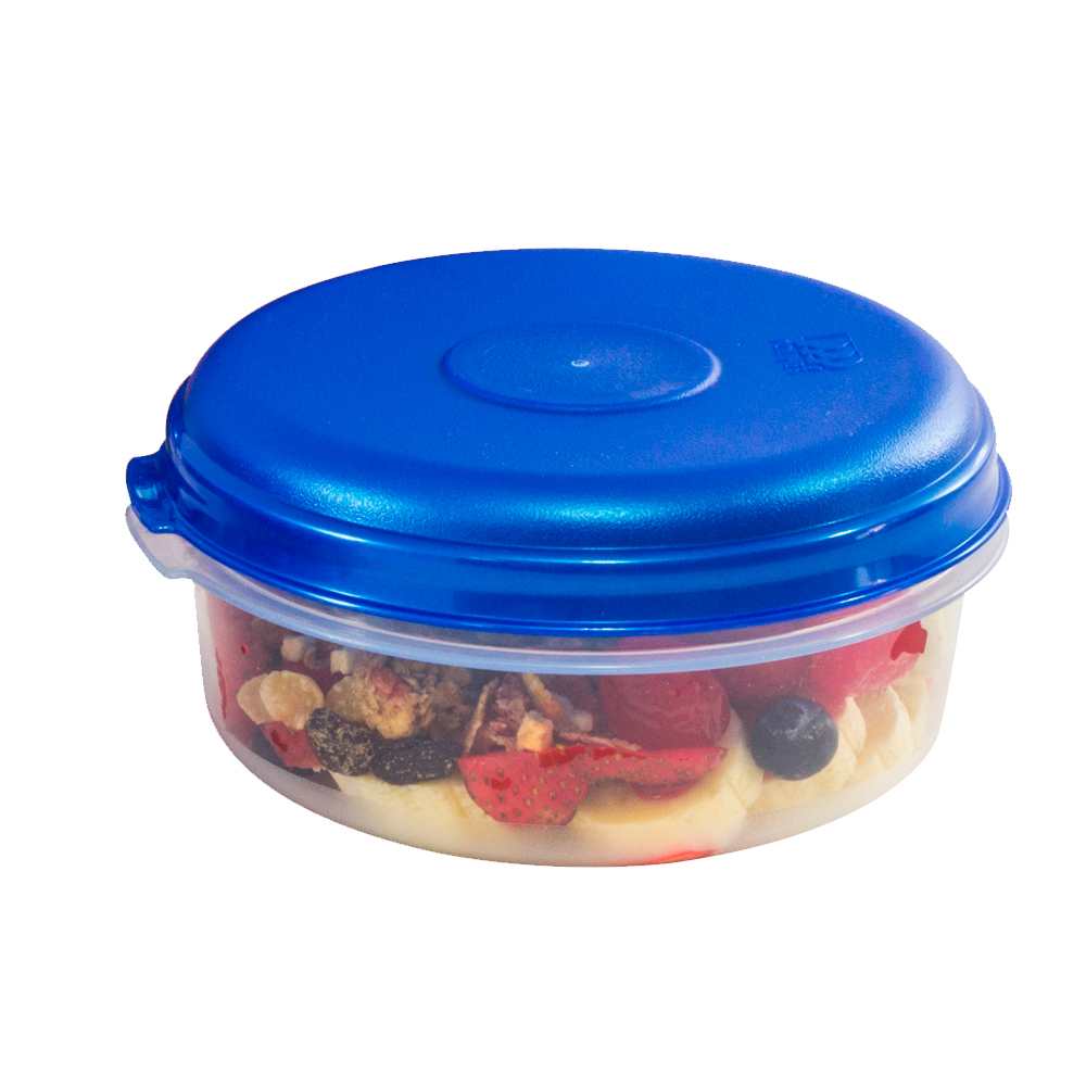 CONTENEDOR REDONDO  1 0,5 LT POLIMES