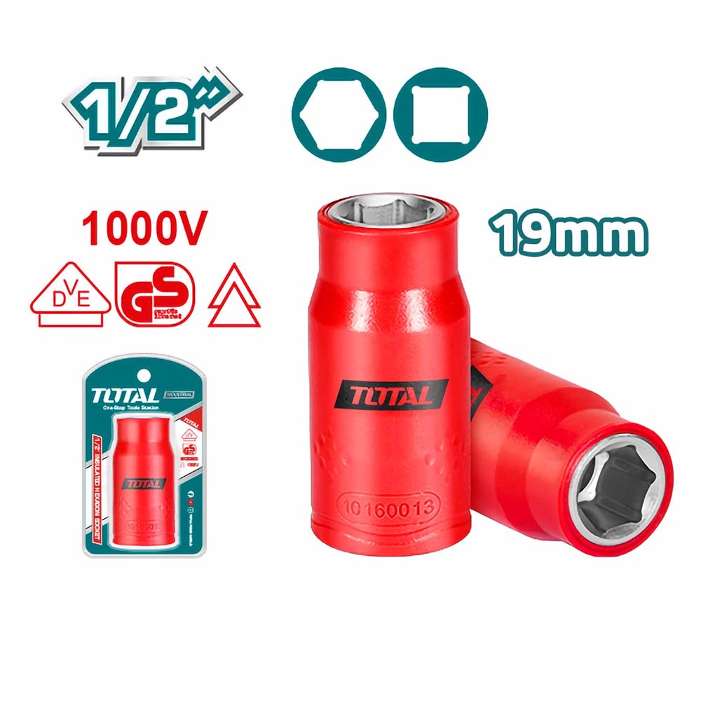 COPA 1/2" # 19MM AISLADA INDUSTRIAL TOTAL (THIHAST12191)