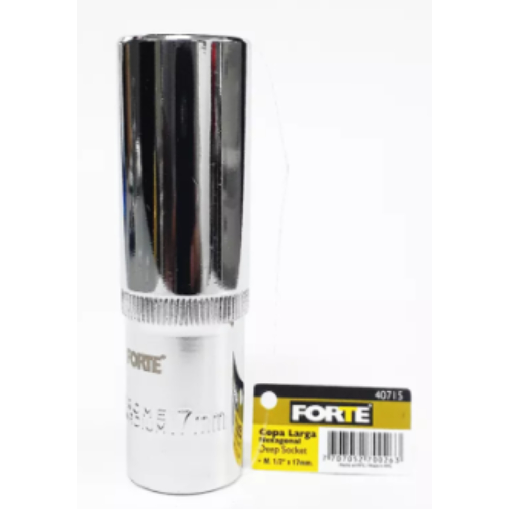 COPA LARGA HEXAGONAL M1/2 17mm FORTE (40715)