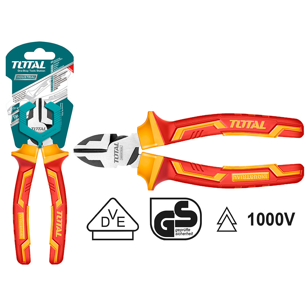 CORTAFRIO AISLADO 6" INDUSTRIAL AMARILLO - ROJO 1000V TOTAL (THTIP2261)
