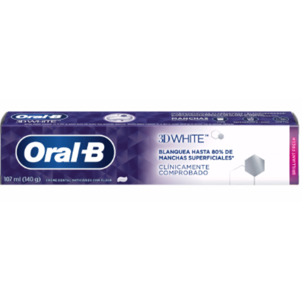 CREMA DENTAL ORAL B 3D WHITE 70G