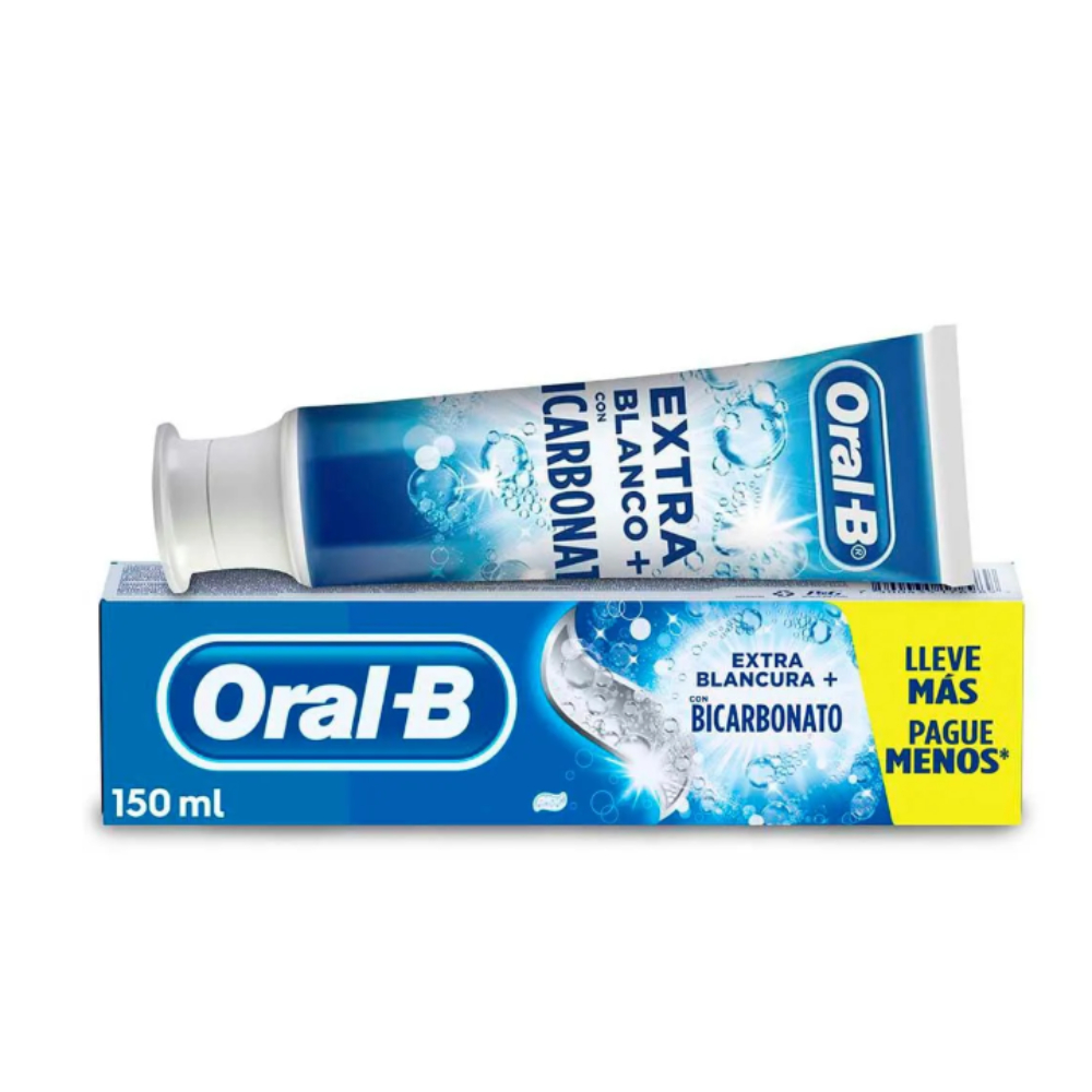 CREMA DENTAL ORAL B BICARBONATO 150ML