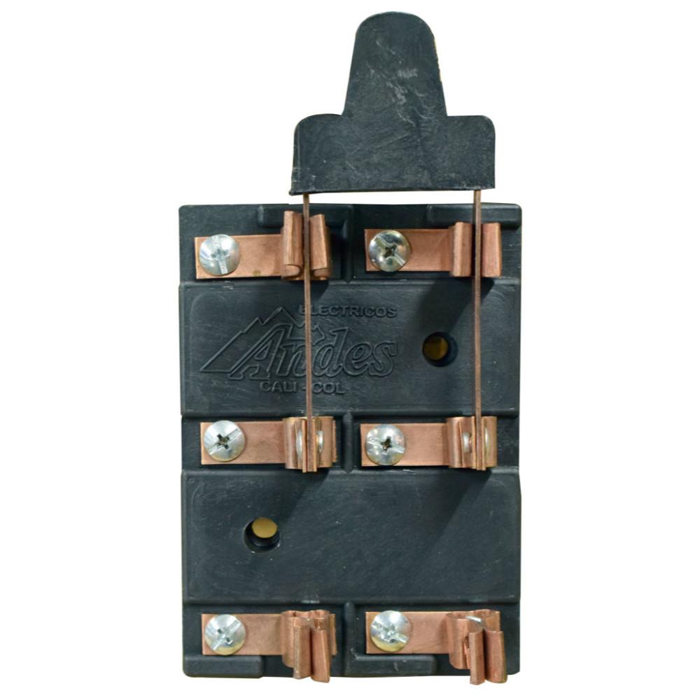 CUCHILLA DE CORTE SIN PORTAFUSIBLE 2X60 DOBLE TIRO
