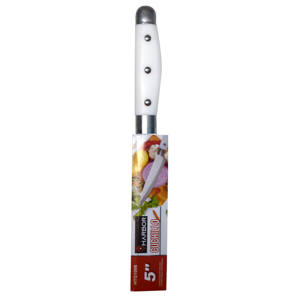 CUCHILLO CACHA BLANCA 5" VHARBOR (HTG1006)