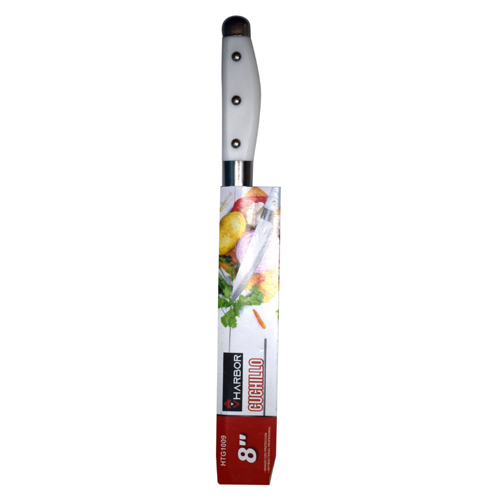 CUCHILLO CACHA BLANCA 8" VHARBOR (HTG1009)