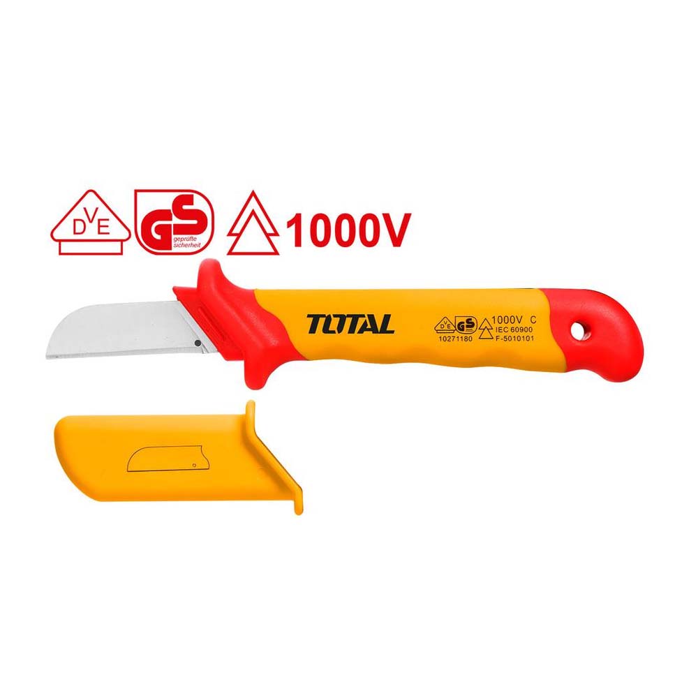 CUCHILLO PELA CABLE 180MM AISLADO CURVO INDUSTRIAL TOTAL (THICK1801)