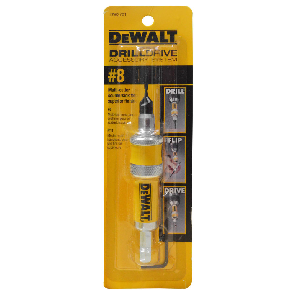 DESTORNILLADOR AVELLANADOR DEWALT # 8 (DW2701)