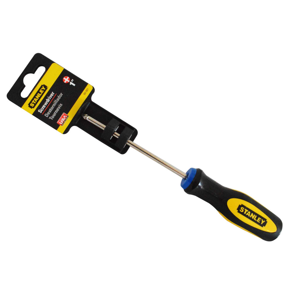DESTORNILLADOR STANLEY 1/4 X 4(+) M/CAUCHO 8XPH2  (60-002)