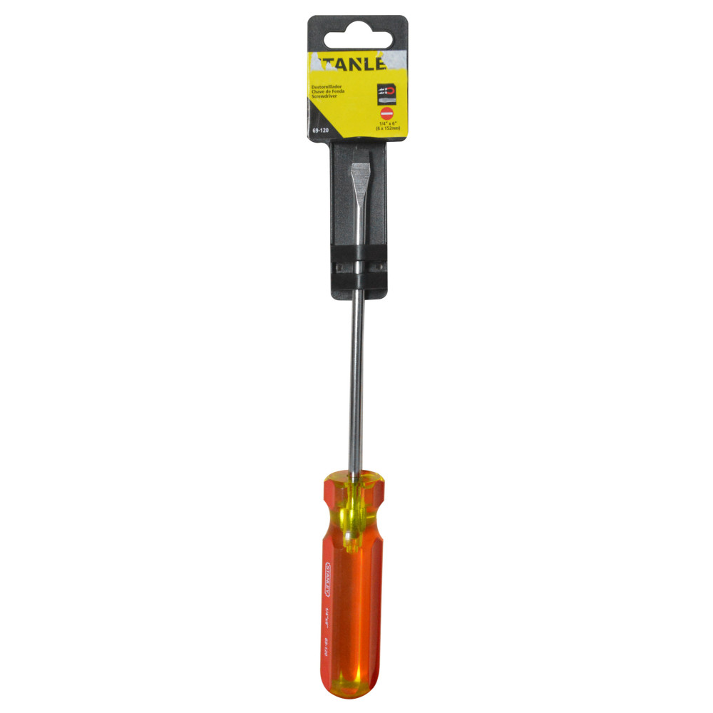 DESTORNILLADOR STANLEY PRO 1/4X6 (-)(69-120)