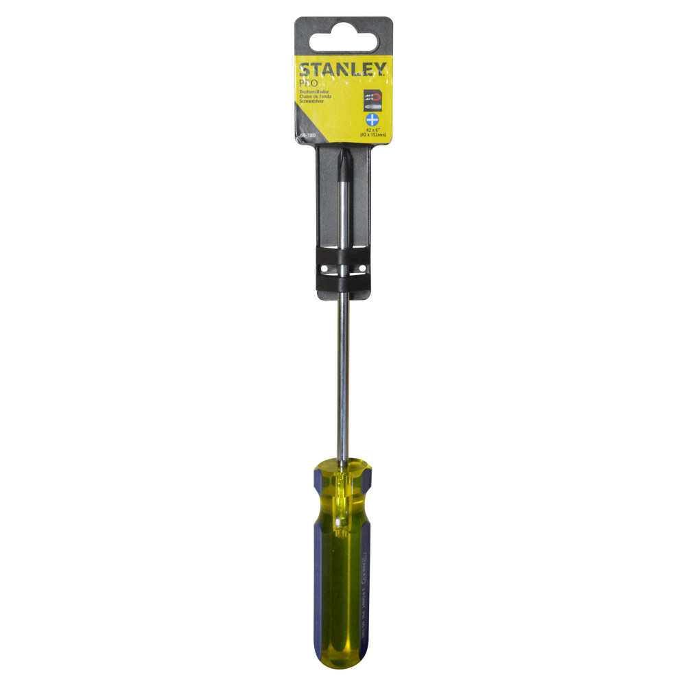 DESTORNILLADOR STANLEY PRO 1/4X6 (+)(STHT69180)