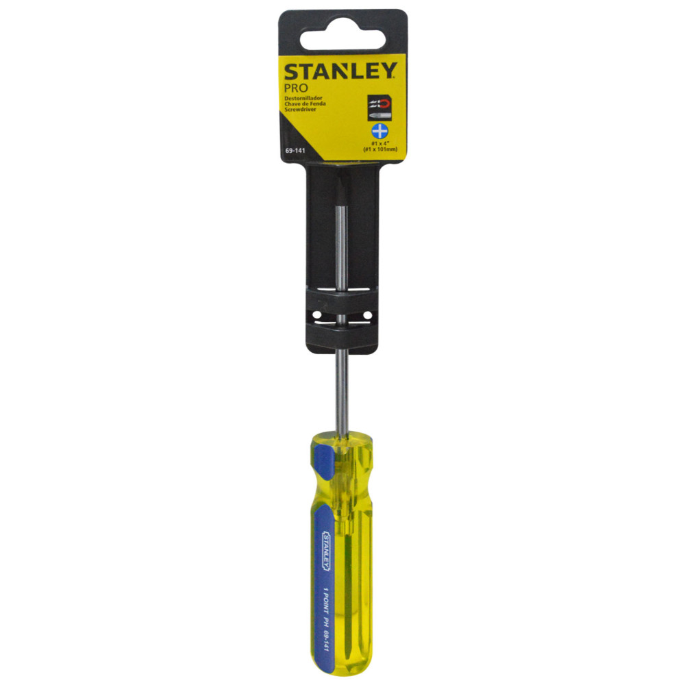 DESTORNILLADOR STANLEY PRO 3/16X4 (+)(69-141)