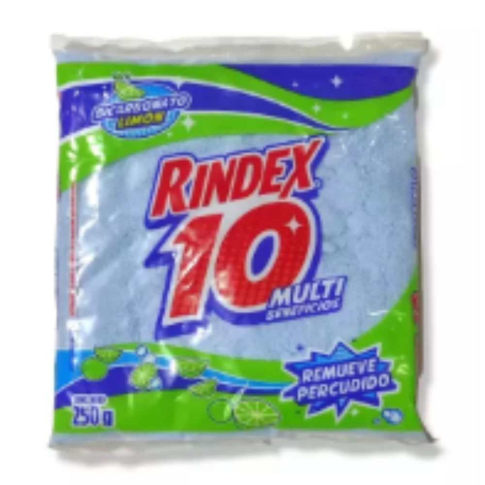 DETERGENTE RINDEX 10 MULTI LIMON BICARBONATO X 500GR