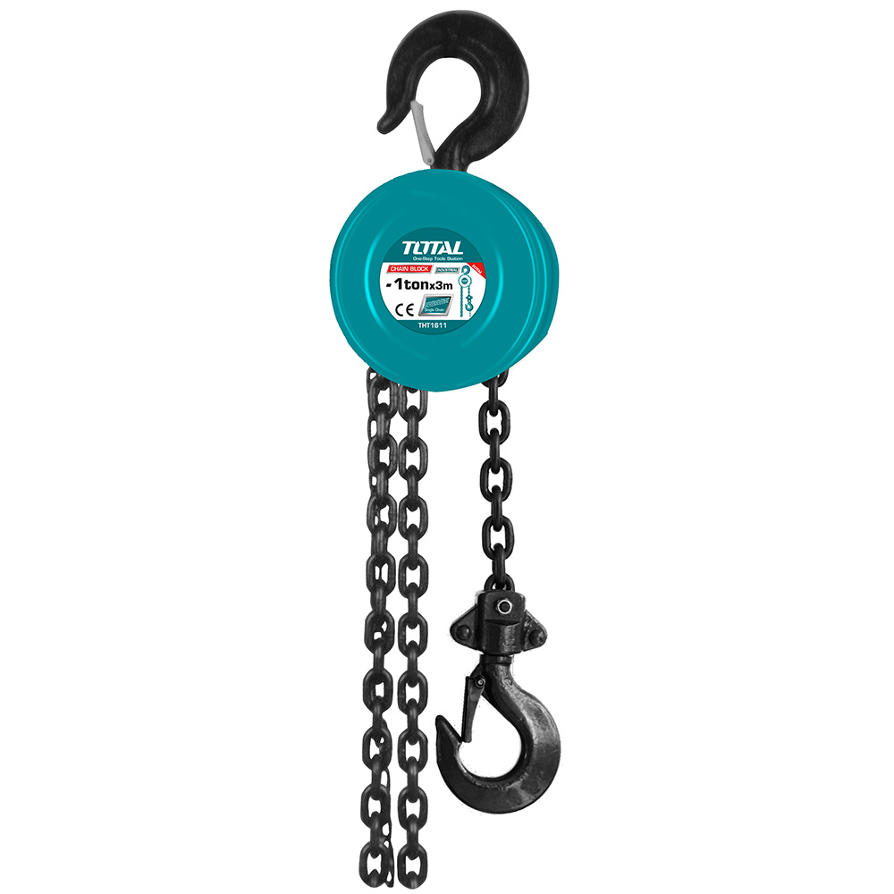 DIFERENCIAL 1 TONELADA INDUSTRIAL CADENA 3MTS TOTAL (THT1611)