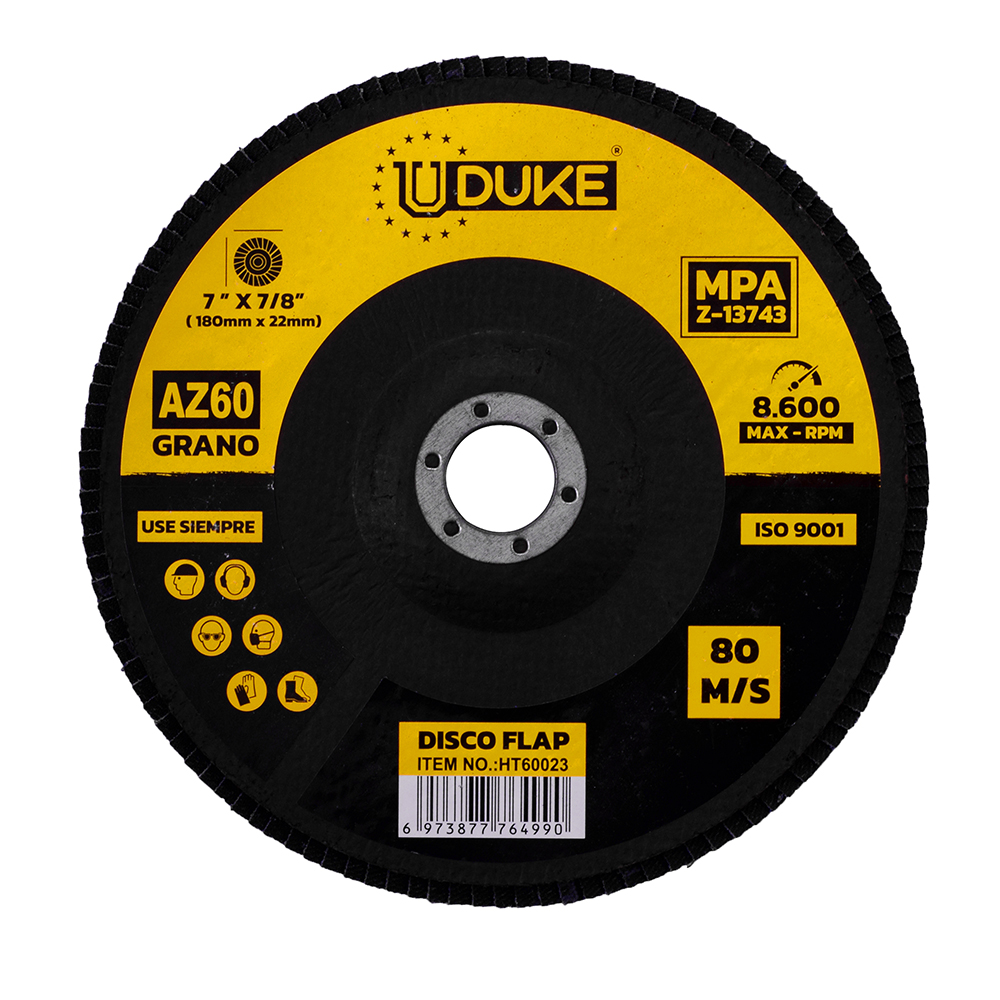 DISCO FLAP HOYOSTOOLS 7" GRANO 60 (180MM X 22MM) (HT30351)