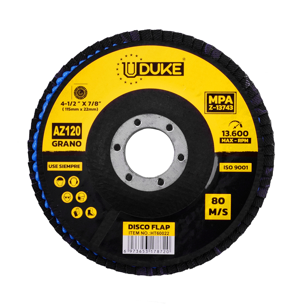 DISCO FLAP UDUKE  4 1/2 #120