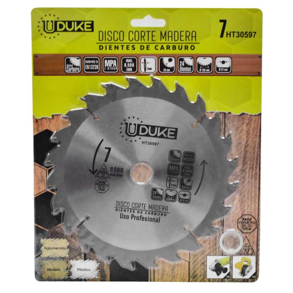 DISCO MADERA UDUKE PROFESIONAL (7X24) DMD724 (HT30597)