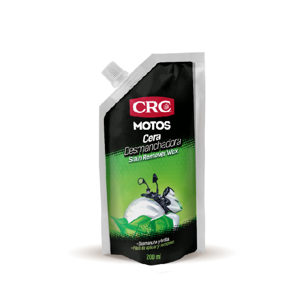 DOY PACK CERA DESMANCHADORA MOTOS 200ML CRC