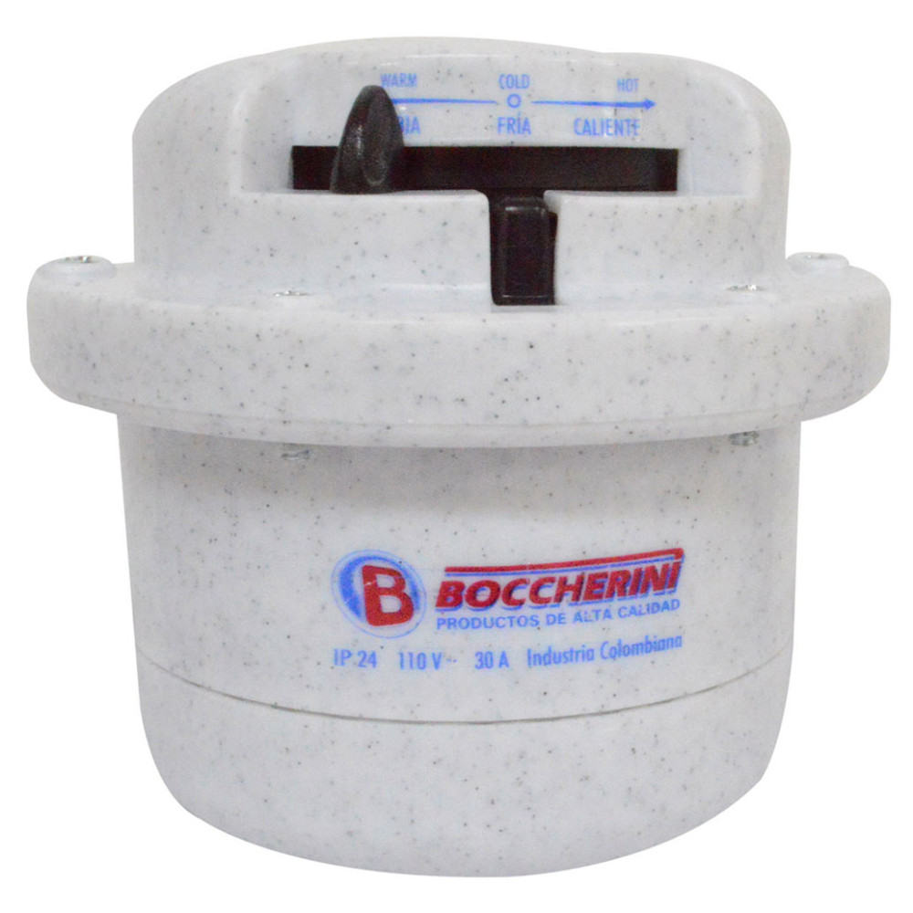 DUCHA ELECTRICA BOCCHERINI MANUAL (FUSION) (SM-1601110)