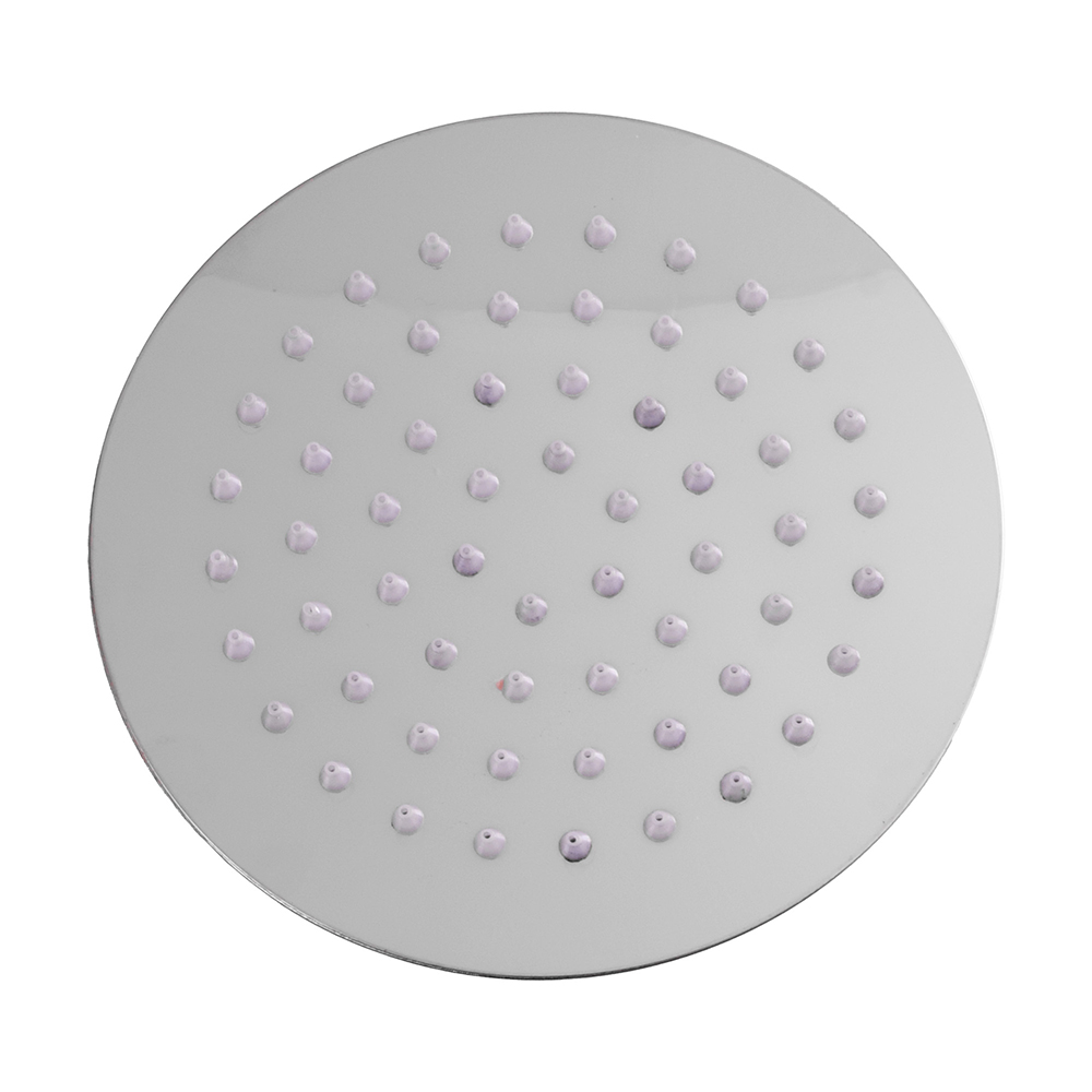 DUCHA REGADERA UDUKE CROMADA ACERO INOXIDABLE 6 REDONDA (HT80133)