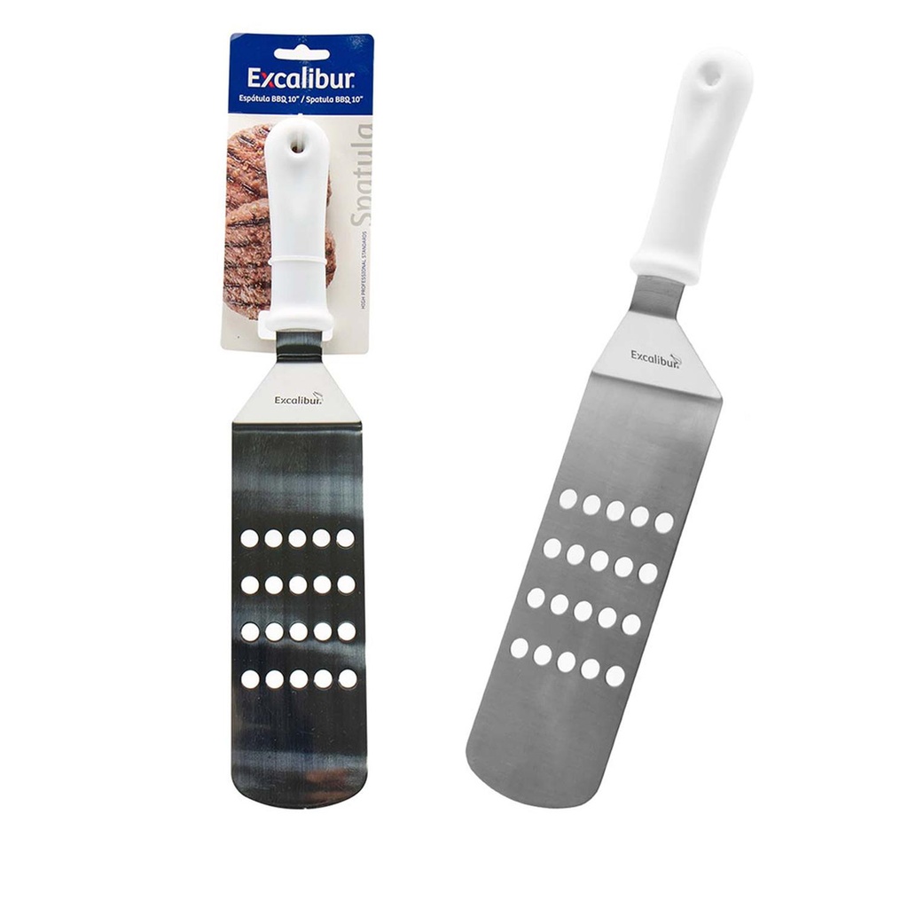 ESPATULA BBQ PLANA 10 PULG EXCALIBUR