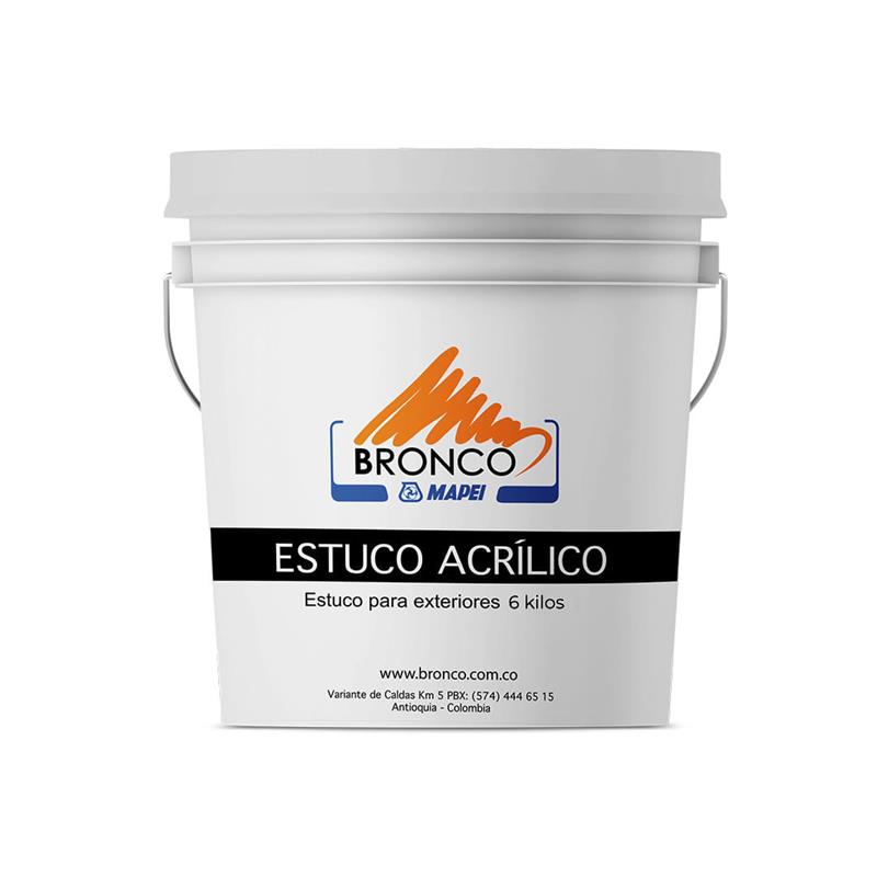 ESTUCO ACRILICO EXTERIOR GALON 6KG (5400406)