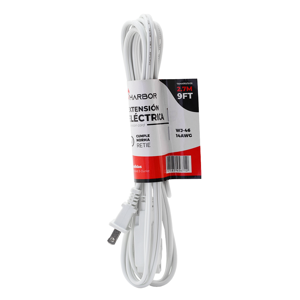 EXTENSION BLANCA 2.7 MTS VHARBOR (WJ-46 9FT)