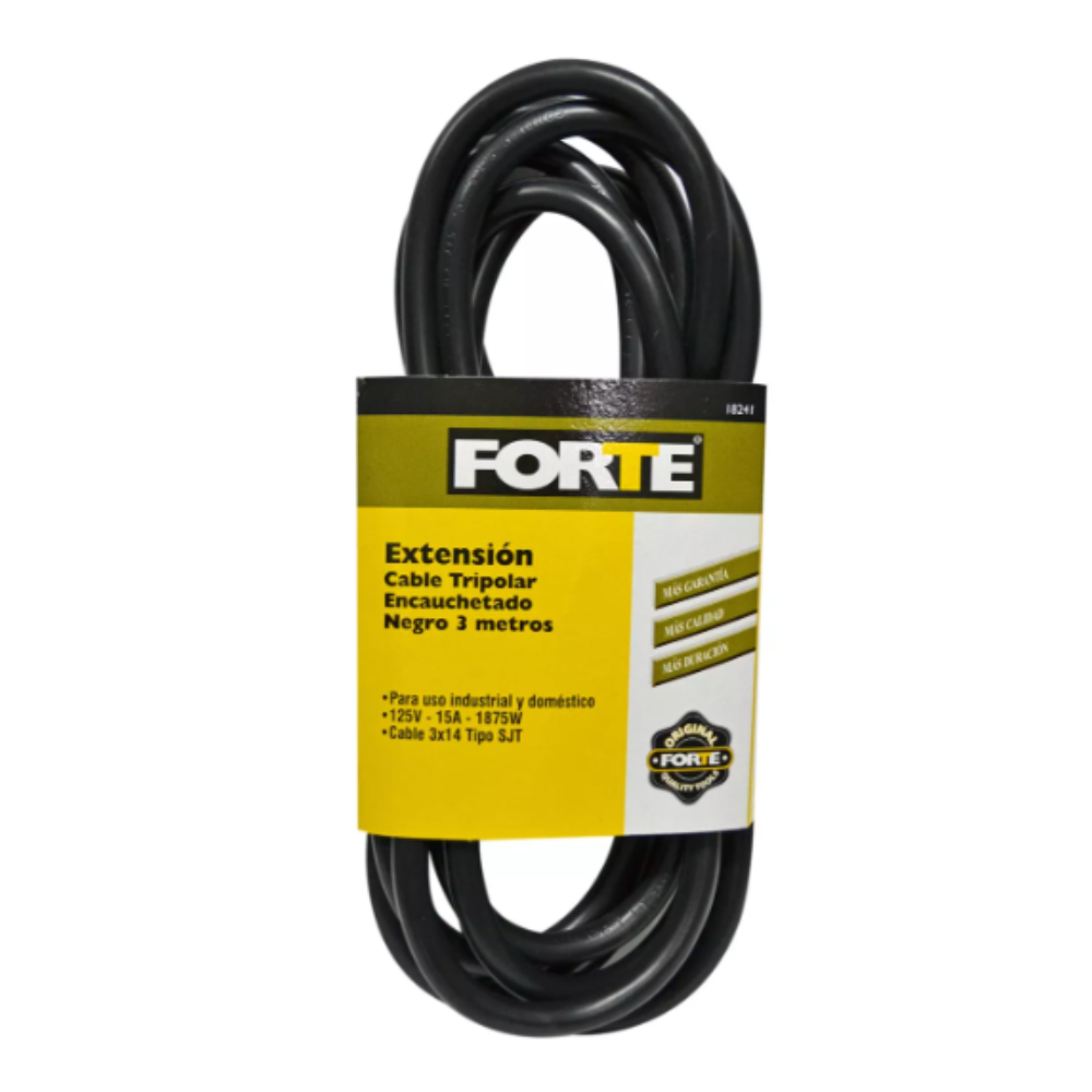 EXTENSION ENCAUCHETADA 3 X 3MTS FORTE (0018241)