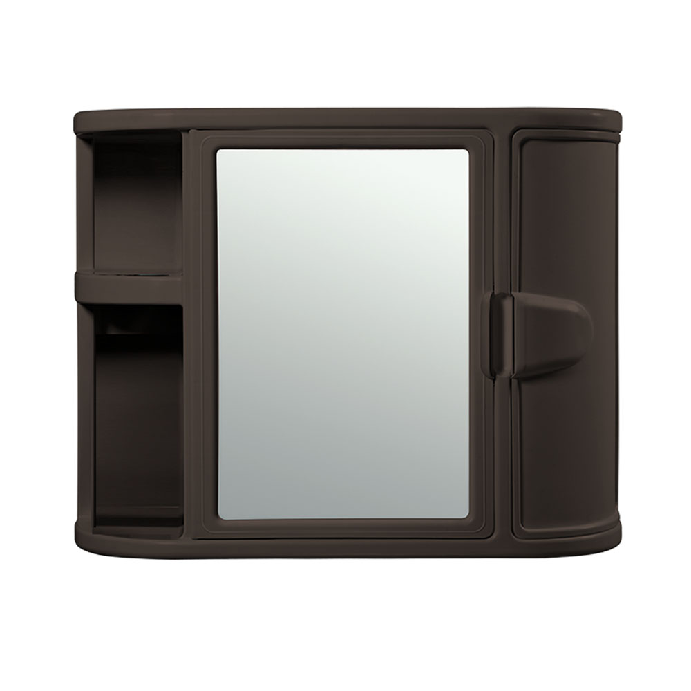 GABINETE BAÐO CON ESPEJO WENGUE RIMAX