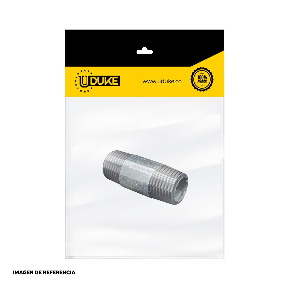 GALVANIZADO NIPLE 1/2 x 2 1/2 PQT x 2 UDUKE