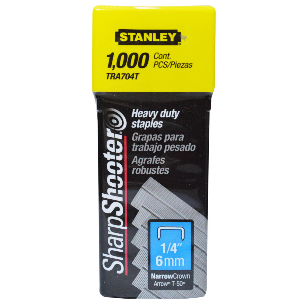 GANCHO GRAPADORA STANLEY 6 1/4 (TRA704T)(TRABAJO PESADO)