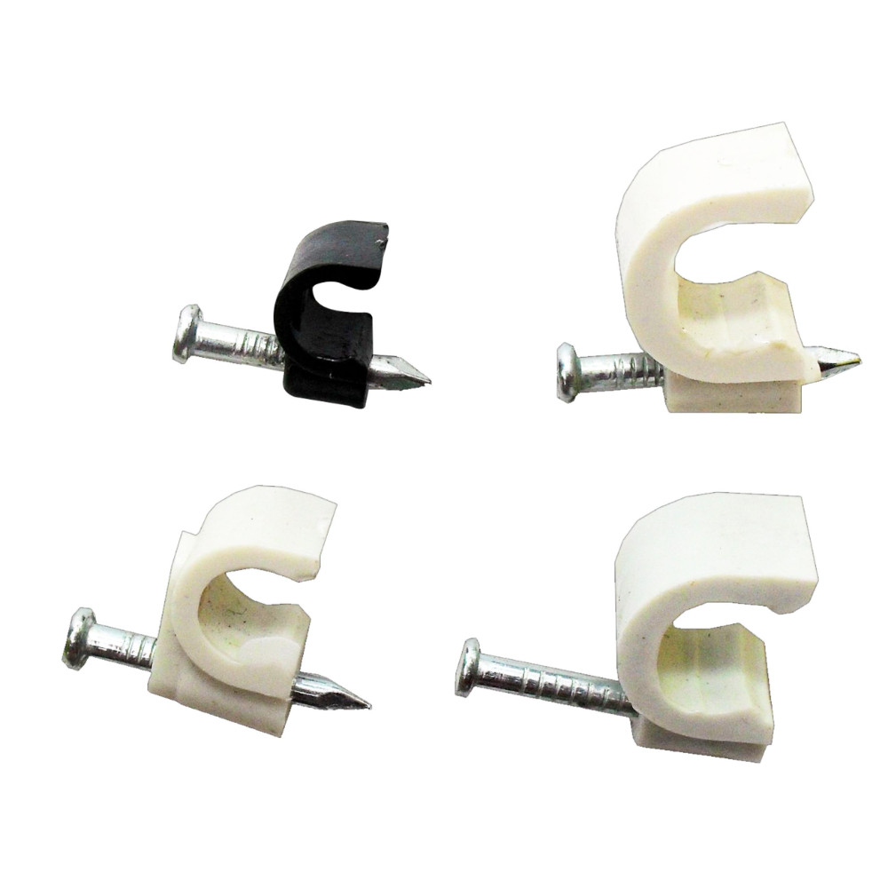 GRAPA MURO PLASTICA COAXIAL 6 (BOLSA X 50)