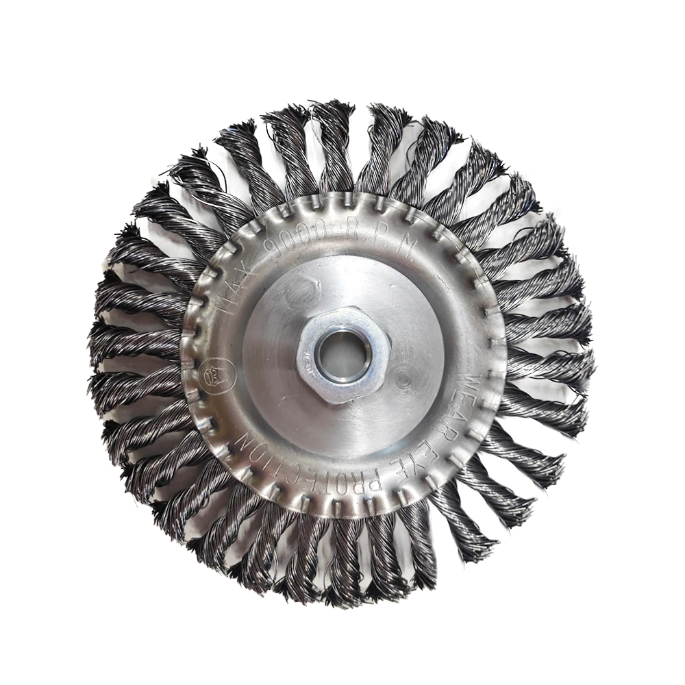 GRATA CIRCULAR ESMERIL ENTORCHADA 6" UDUKE (HT1137)