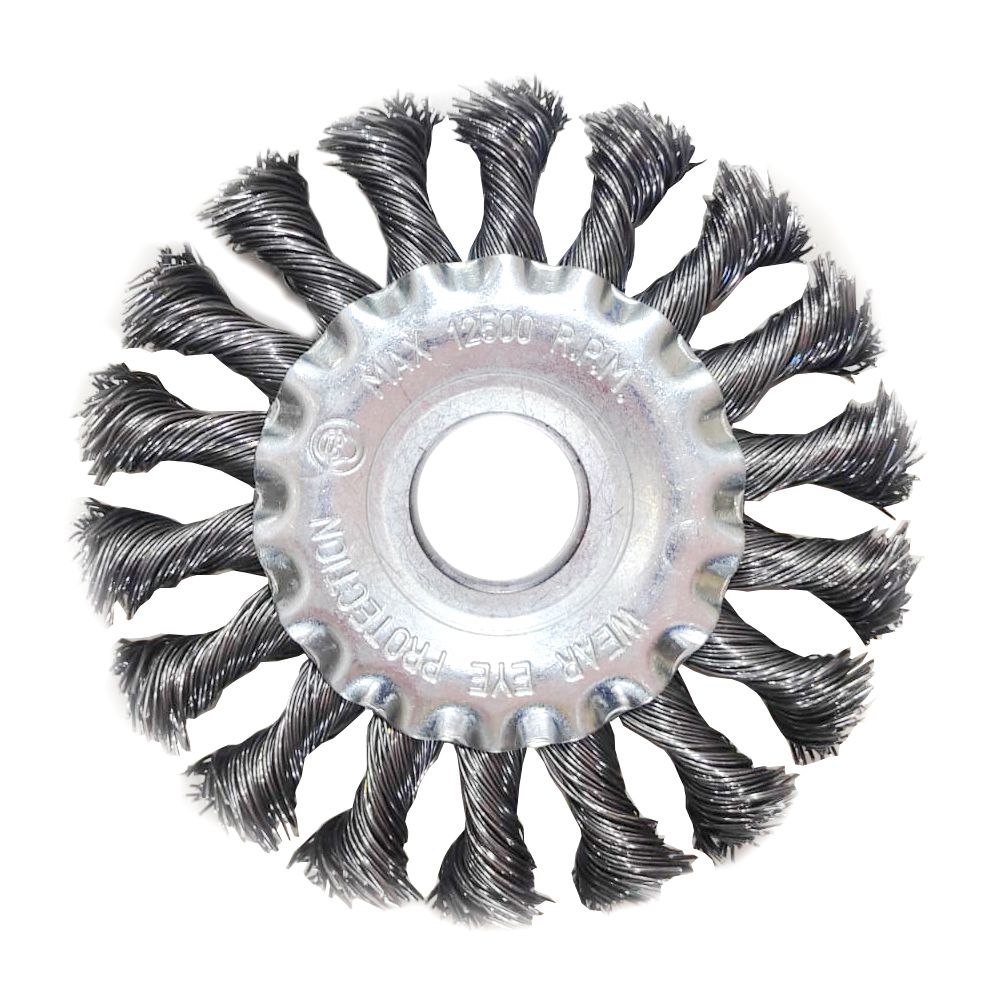 GRATA CIRCULAR ESMERIL ENTORCHADO 4" UDUKE-HT1135
