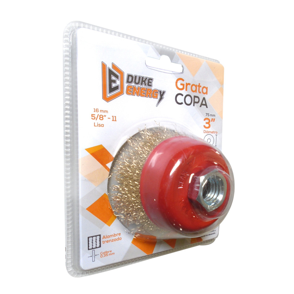 GRATA COPA LISA DUKE ENERGY 3X5/8 (HT1430)