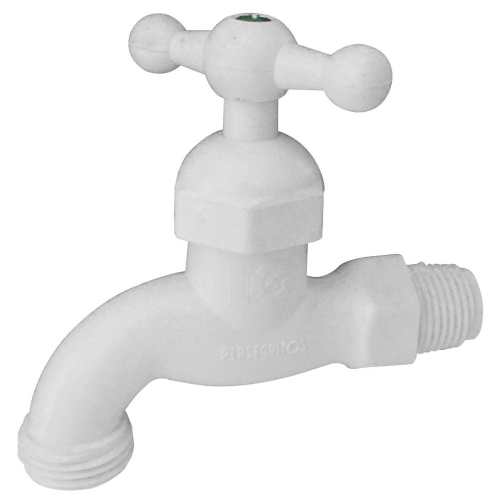 GRIFO PLASTICO BLANCO P/G