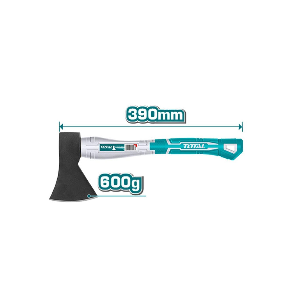 HACHA 600G MANGO DE FIBRA DE VIDRIO SUPER SELECT TOTAL (THTS78600)