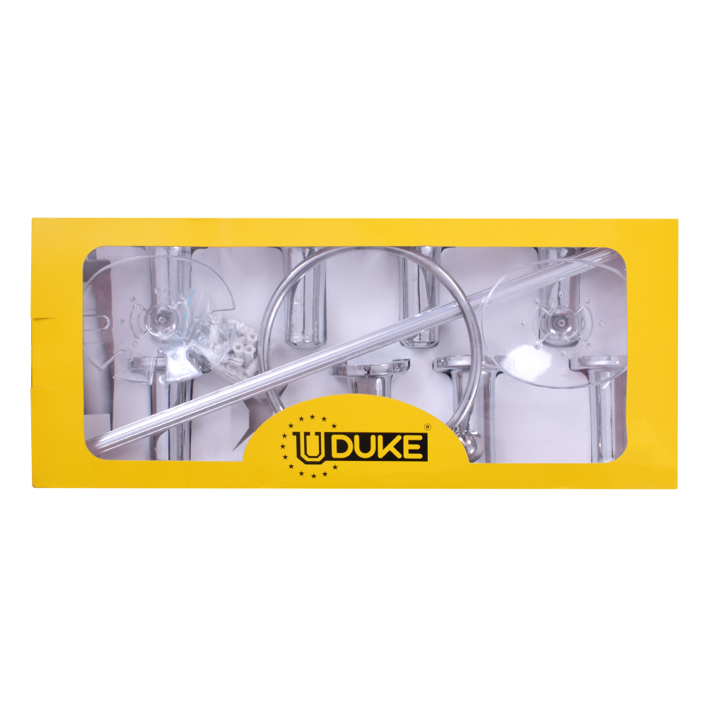 KIT ACCESORIOS PARA BAÐO X6 PIEZAS EN CAJA UDUKE (9111)
